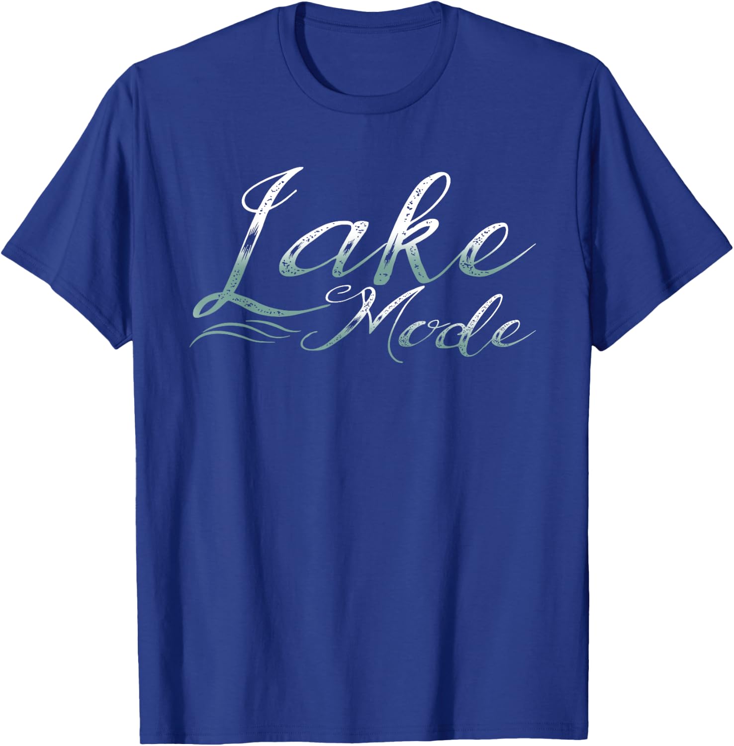 On Lake Time Summer Lake Mode Men Women Girls Kids T-Shirt - T-Shirt | Royal