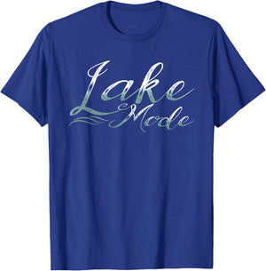 On Lake Time Summer Lake Mode Men Women Girls Kids T-Shirt - T-Shirt | Royal
