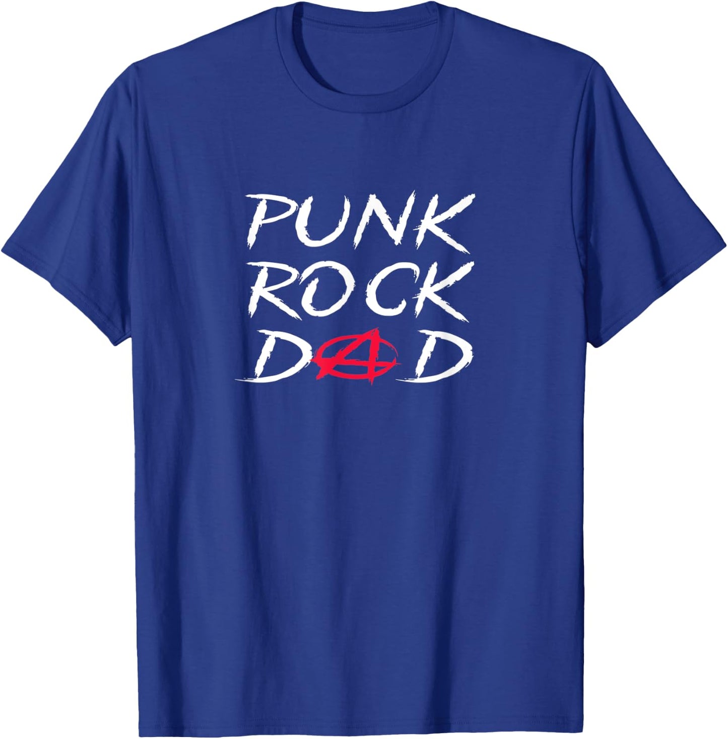 Punk Rock Dad T-Shirt - T-Shirt | Royal