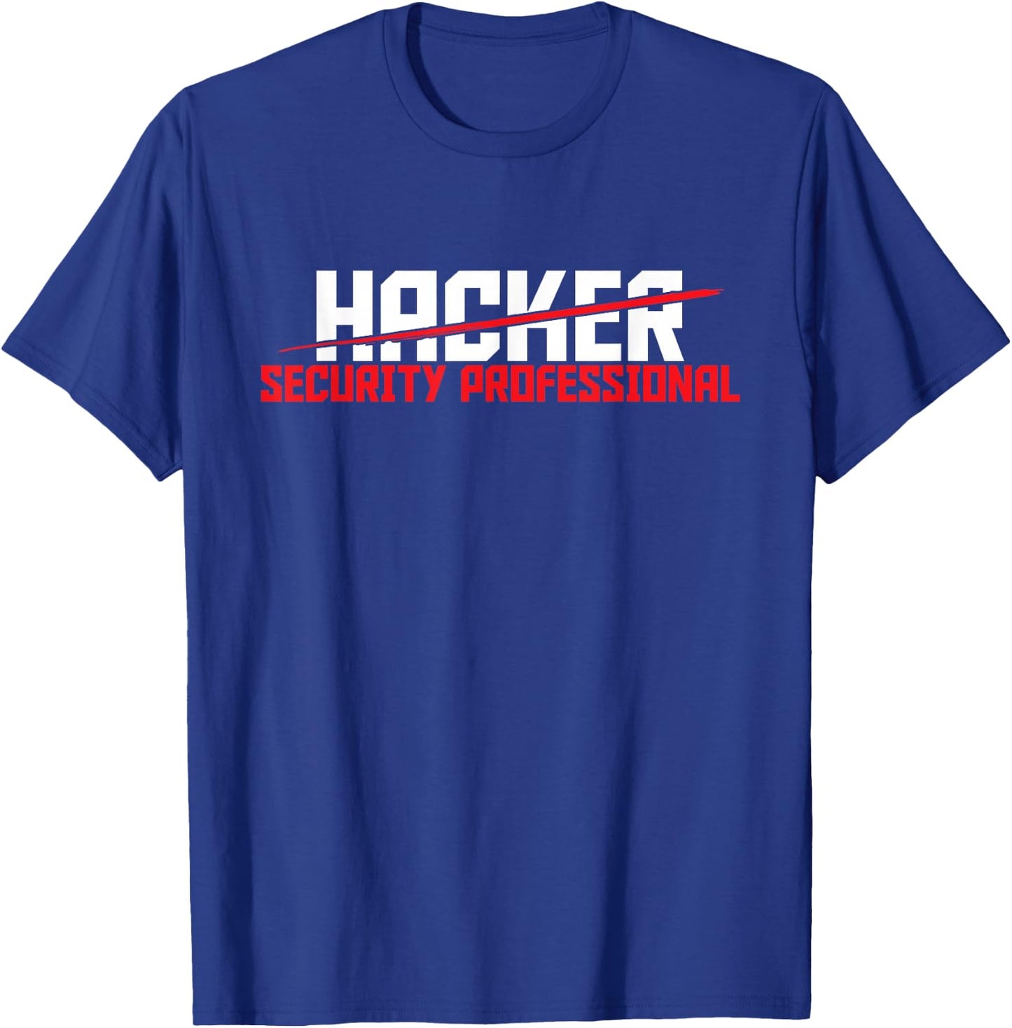 Security Professional - Cybersecurity Cyber Hacker Hacking Small T-Shirt - T-Shirt | Royal