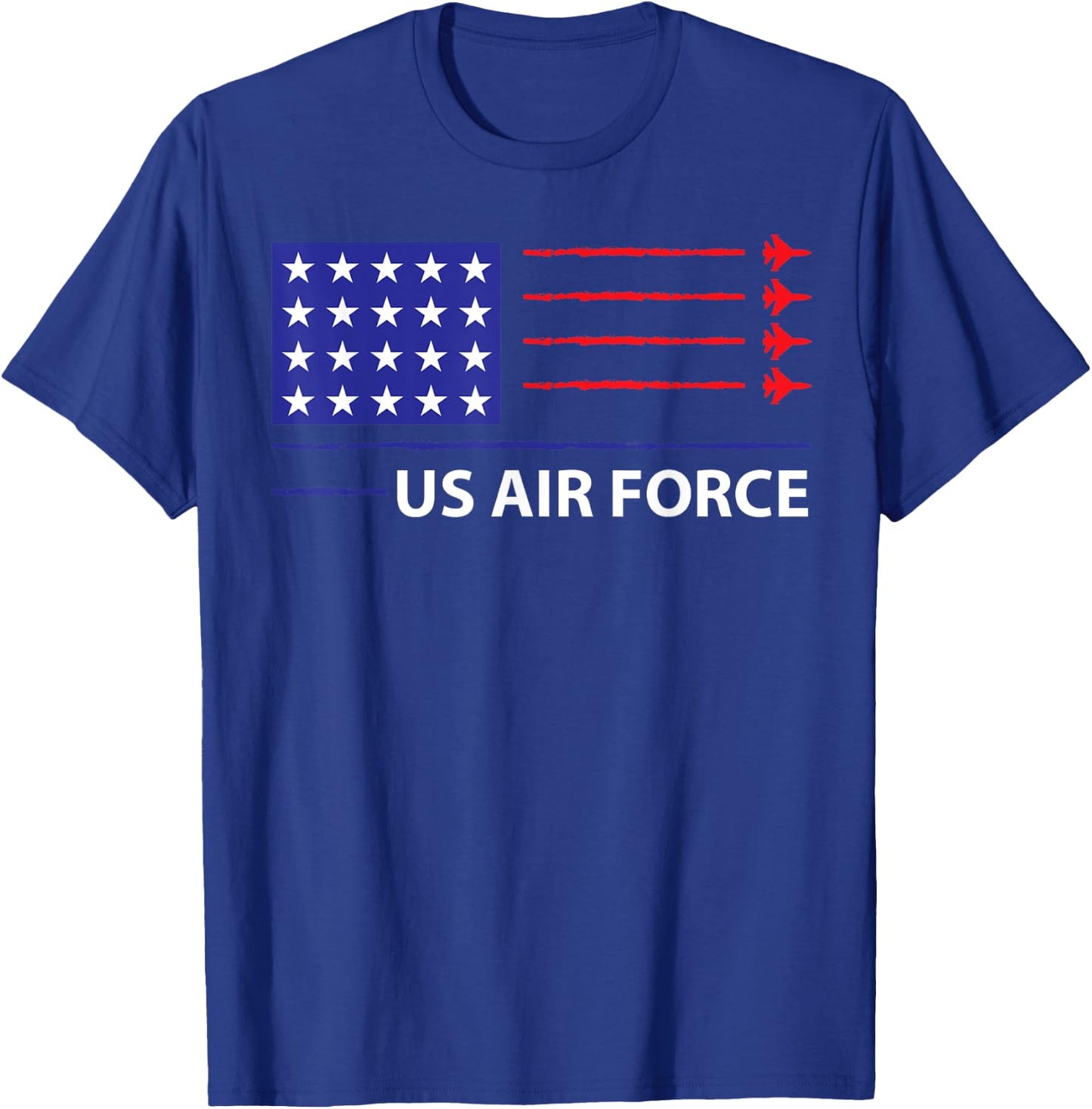 US Air Force, USAF, Air Force Veterans T-Shirt - T-Shirt | Royal