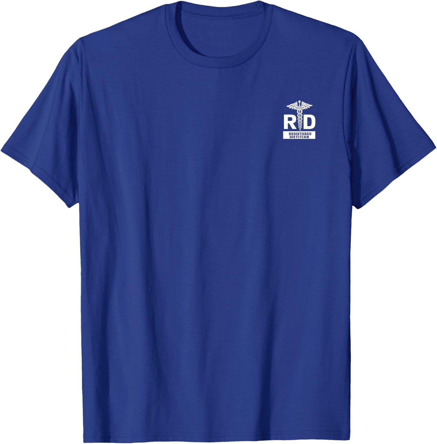 Registered Dietitian & Nutritionist Hospital Staff Uniform T-Shirt - T-Shirt | Royal