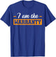 Car Mechanic Repair Vehicles Handyman -Adults Black Small Modern Classic I Am The Warranty T-Shirt - T-Shirt | Royal