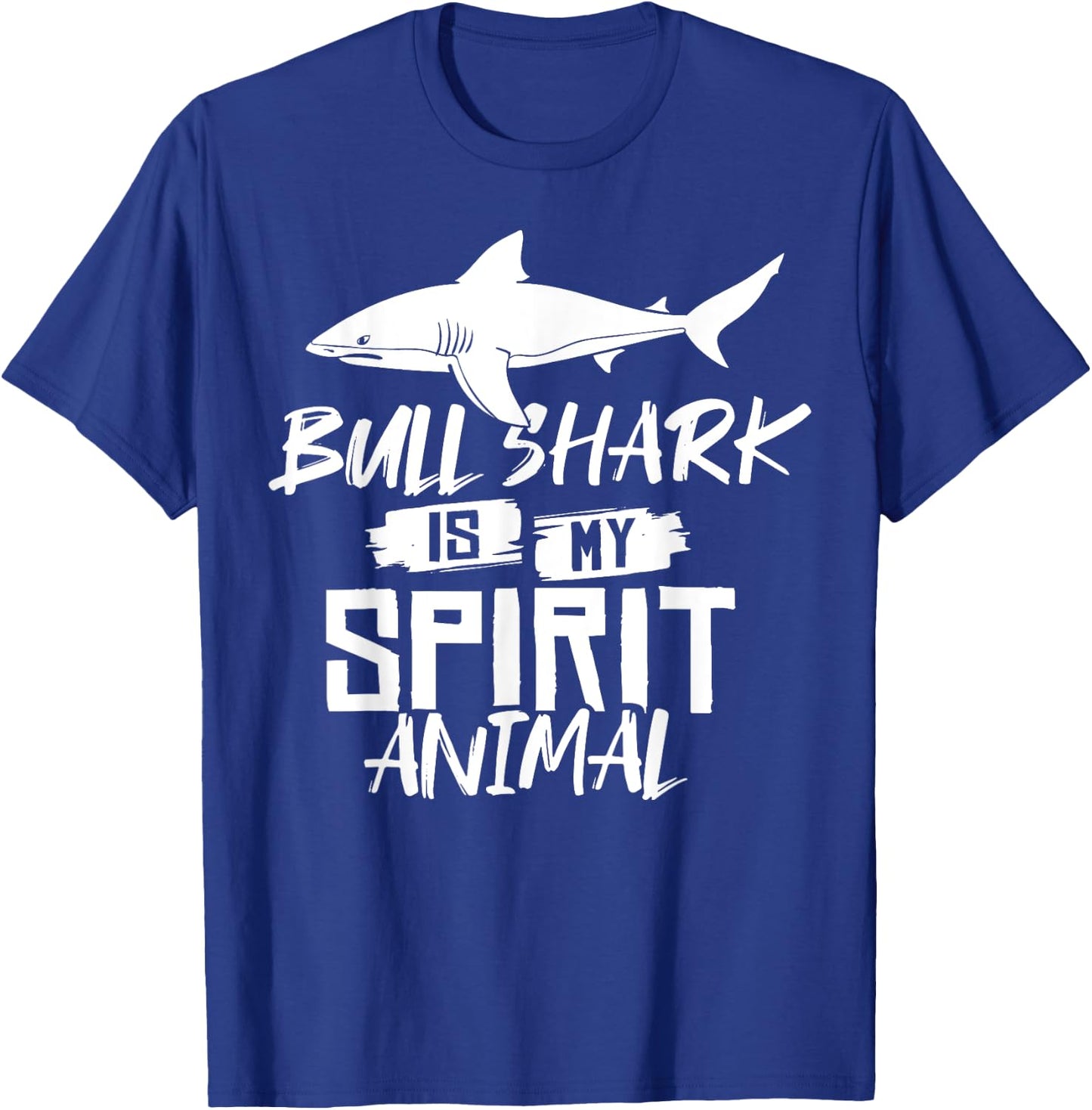 Bull Shark Teeth Animal Funny Ocean T-Shirt - T-Shirt | Royal