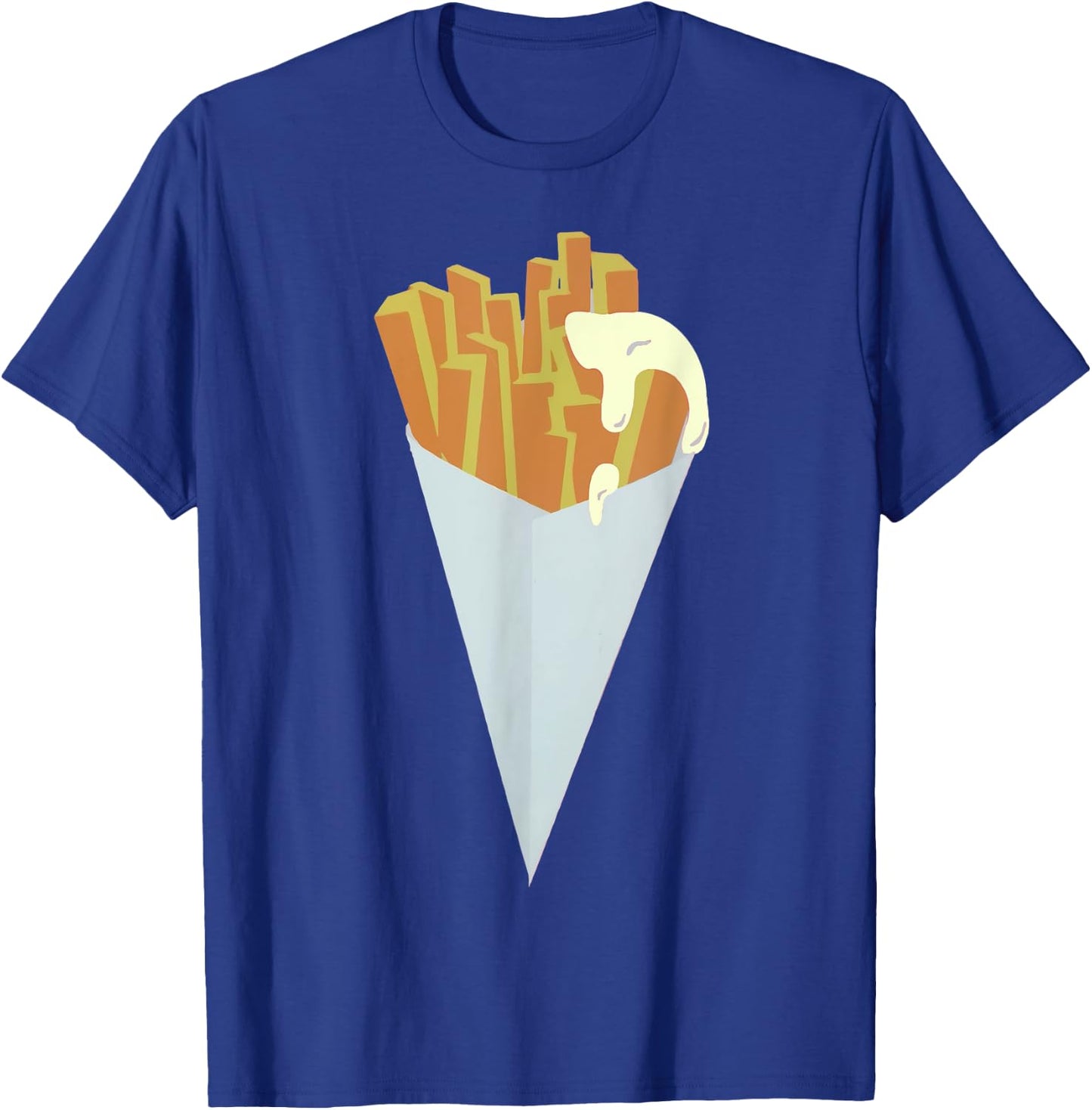 Belgian fries with mayonaise T-Shirt - T-Shirt | Royal