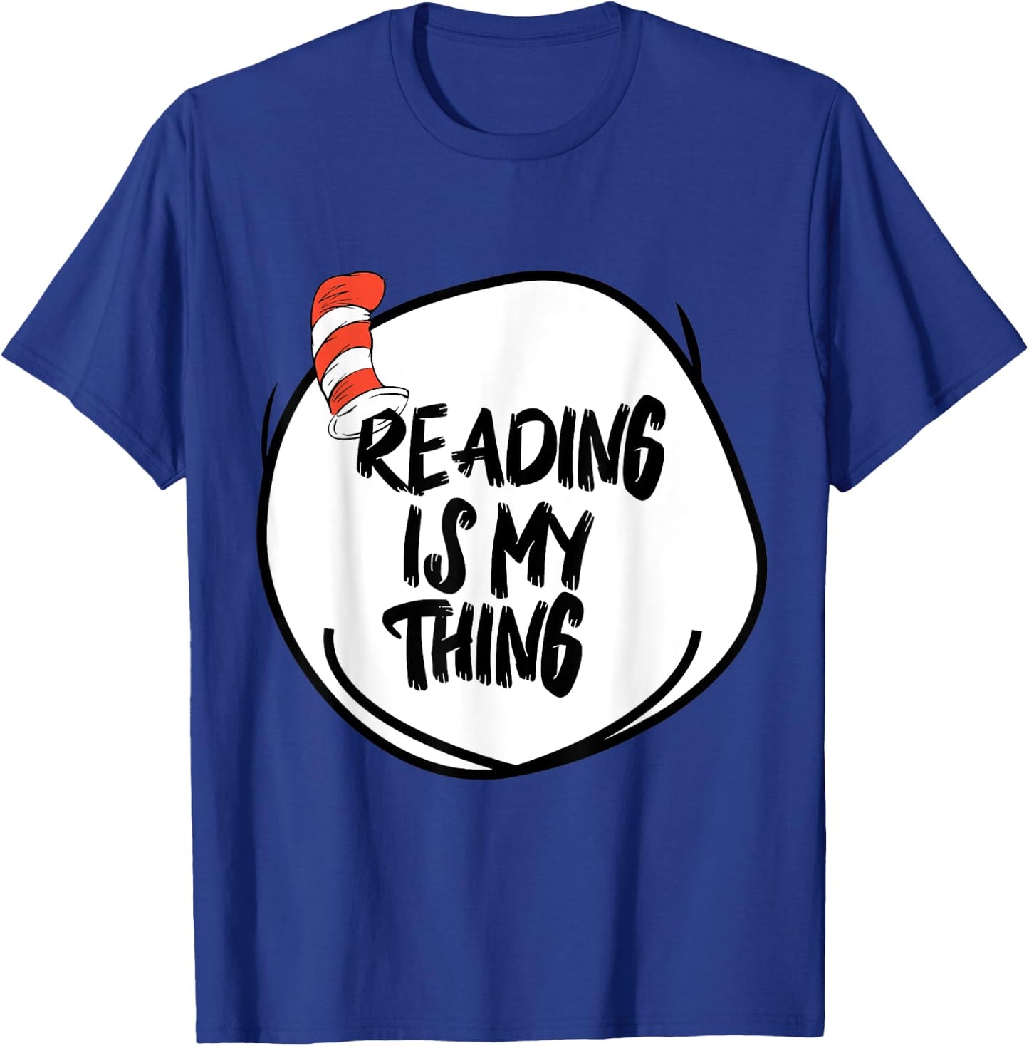 Reading is my Thing Funny Bookworm Reading book Lover T-Shirt - T-Shirt | Royal
