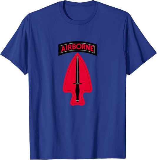 Kids Green US Special Forces USASOC Patch for Boys, Girls, Kids T-Shirt - T-Shirt | Royal