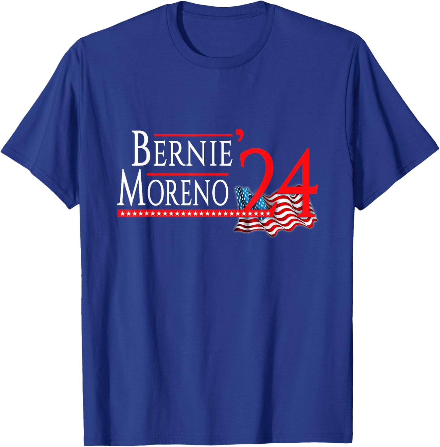 Bernie Moreno For US Senate 2024 Senator Ohio Election T-Shirt - T-Shirt | Royal