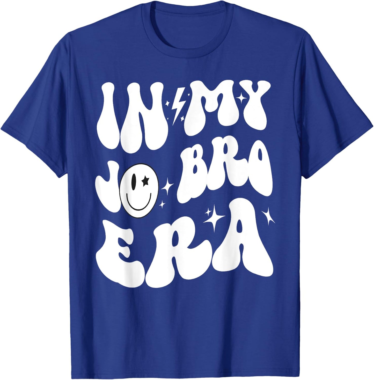 Funny Groovy Retro In My Jo Bro Era Men Women Kid Birthday T-Shirt - T-Shirt | Royal