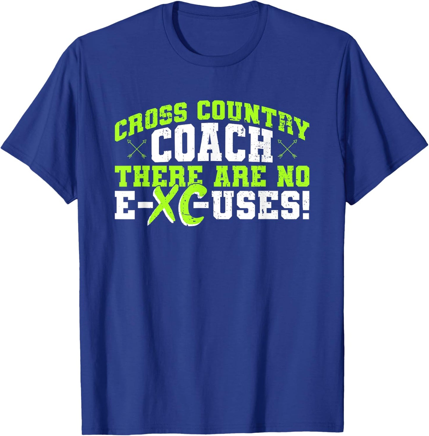 XC Coach Design For Cross Country Running Coach T-Shirt - T-Shirt | Royal