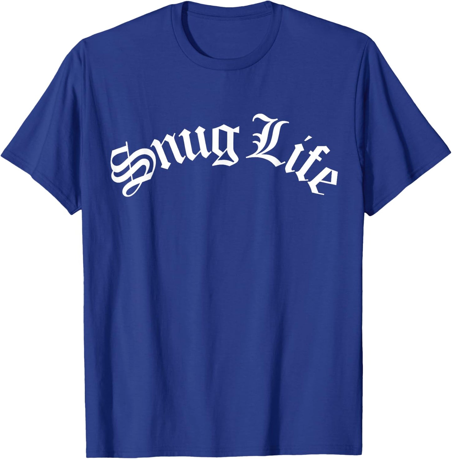 Snug Life Funny Cute Warm Cozy Cuddle Snuggle Hygge Love Fan T-Shirt - T-Shirt | Royal