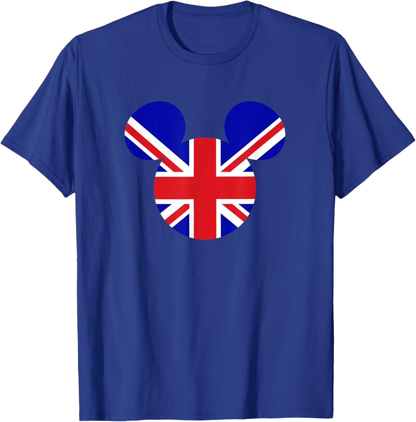 Disney Mickey Mouse King's Coronation UK Flag Union Jack T-Shirt - T-Shirt | Royal