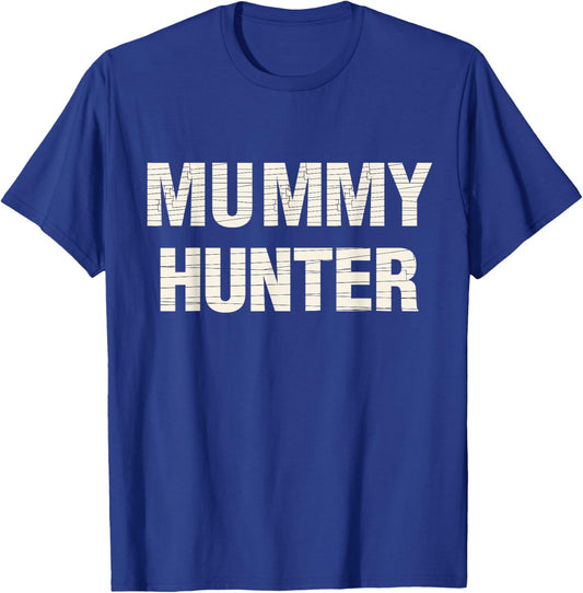Mummy hunter halloween costume for man and woman T-Shirt - T-Shirt | Royal