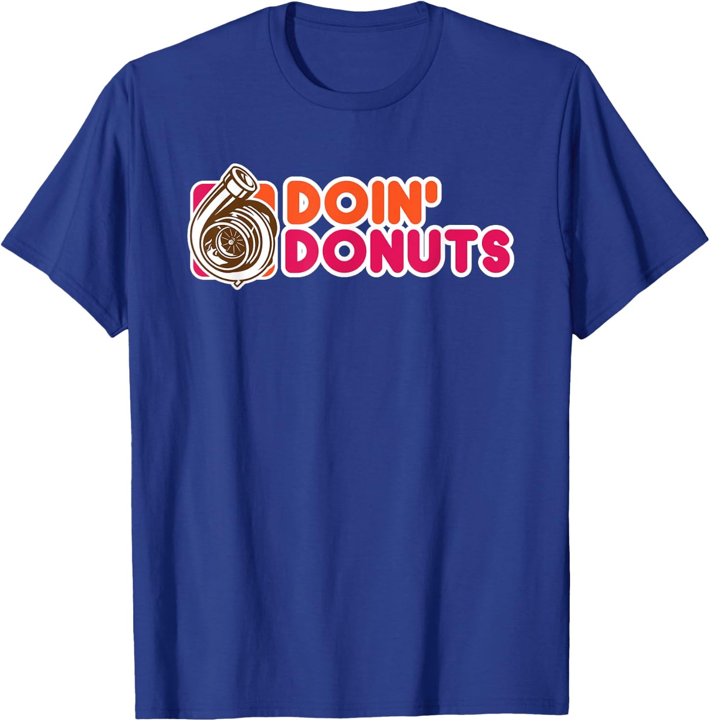 Doin Donuts T-Shirt - T-Shirt | Royal