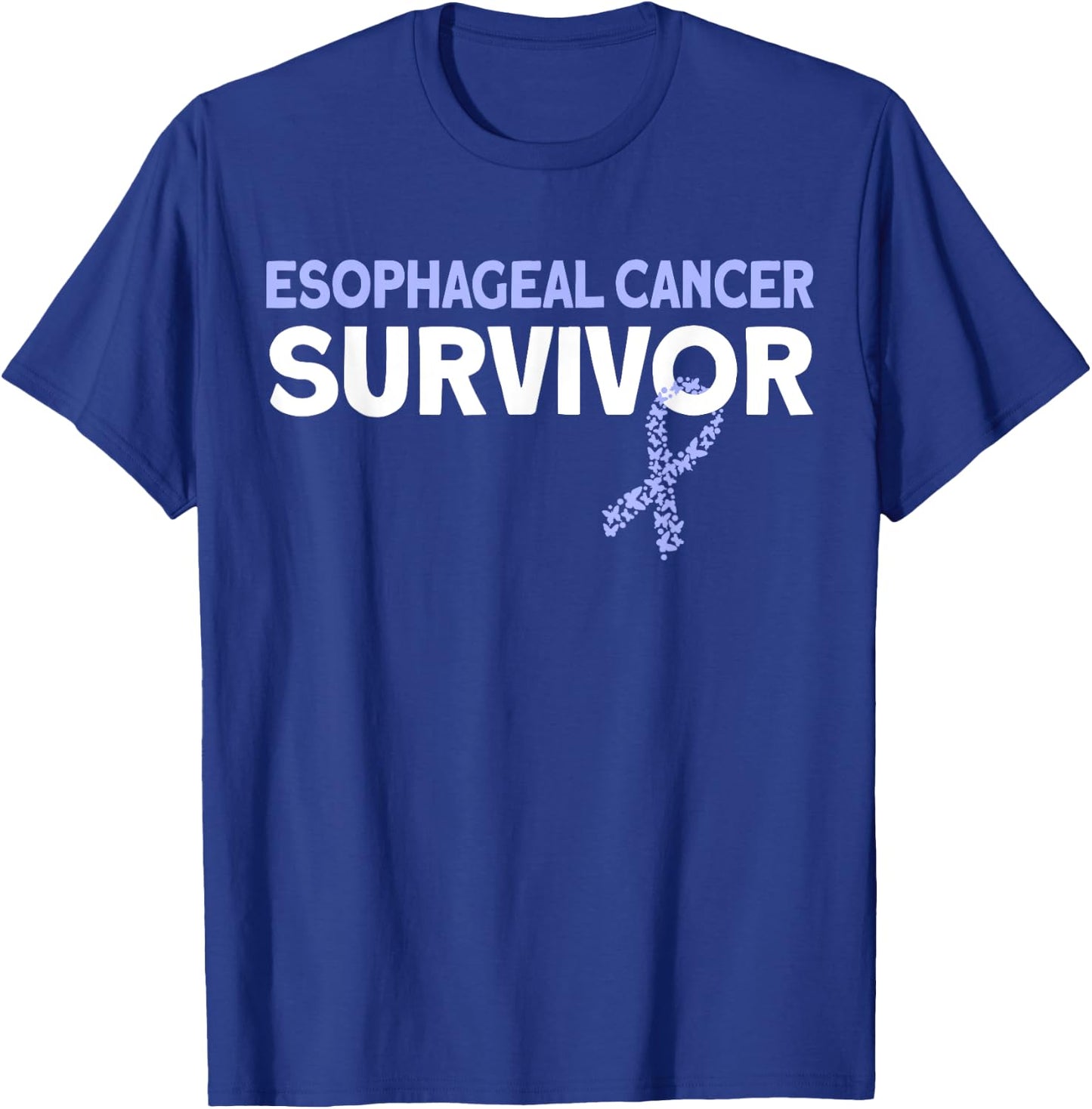 Esophageal Cancer Survivor T-Shirt - T-Shirt | Royal
