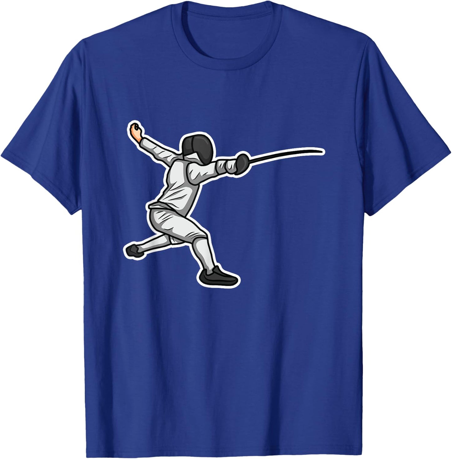 Little Fencer Fencing Lover Épée T-Shirt - T-Shirt | Royal