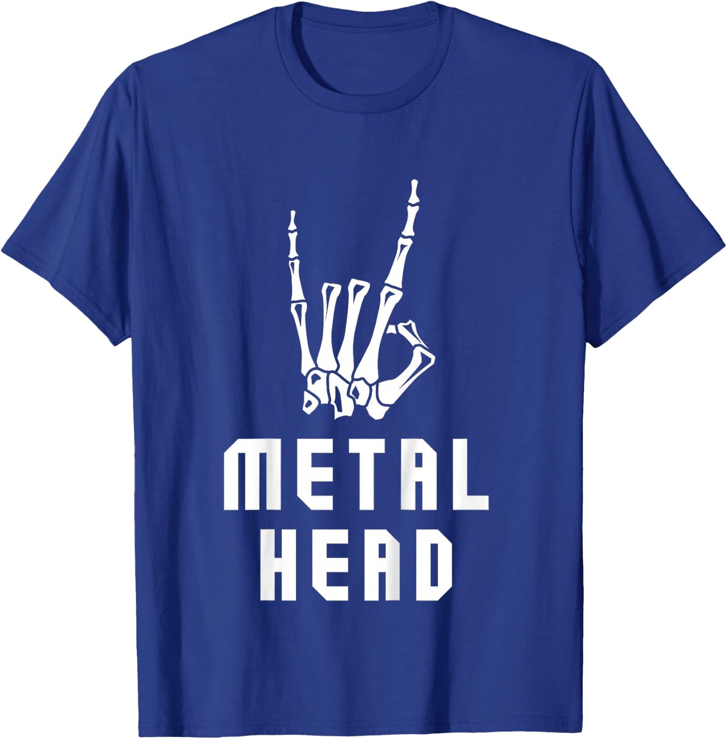Metal Head Kids. For Metalhead Boys & Girls Into Metal Bands T-Shirt - T-Shirt | Royal