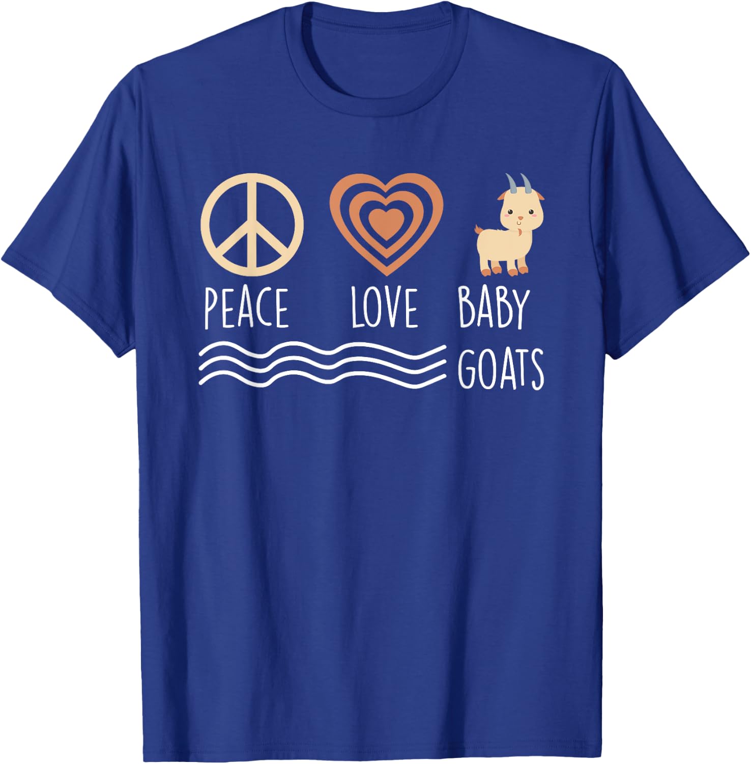 Baby Goat Lover Farm Animal Goat Farming Goat Herder T-Shirt - T-Shirt | Royal