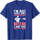 Lacrosse Goalie Lax Goalkeeper Funny Lacrosse Mom T-Shirt - T-Shirt | Royal