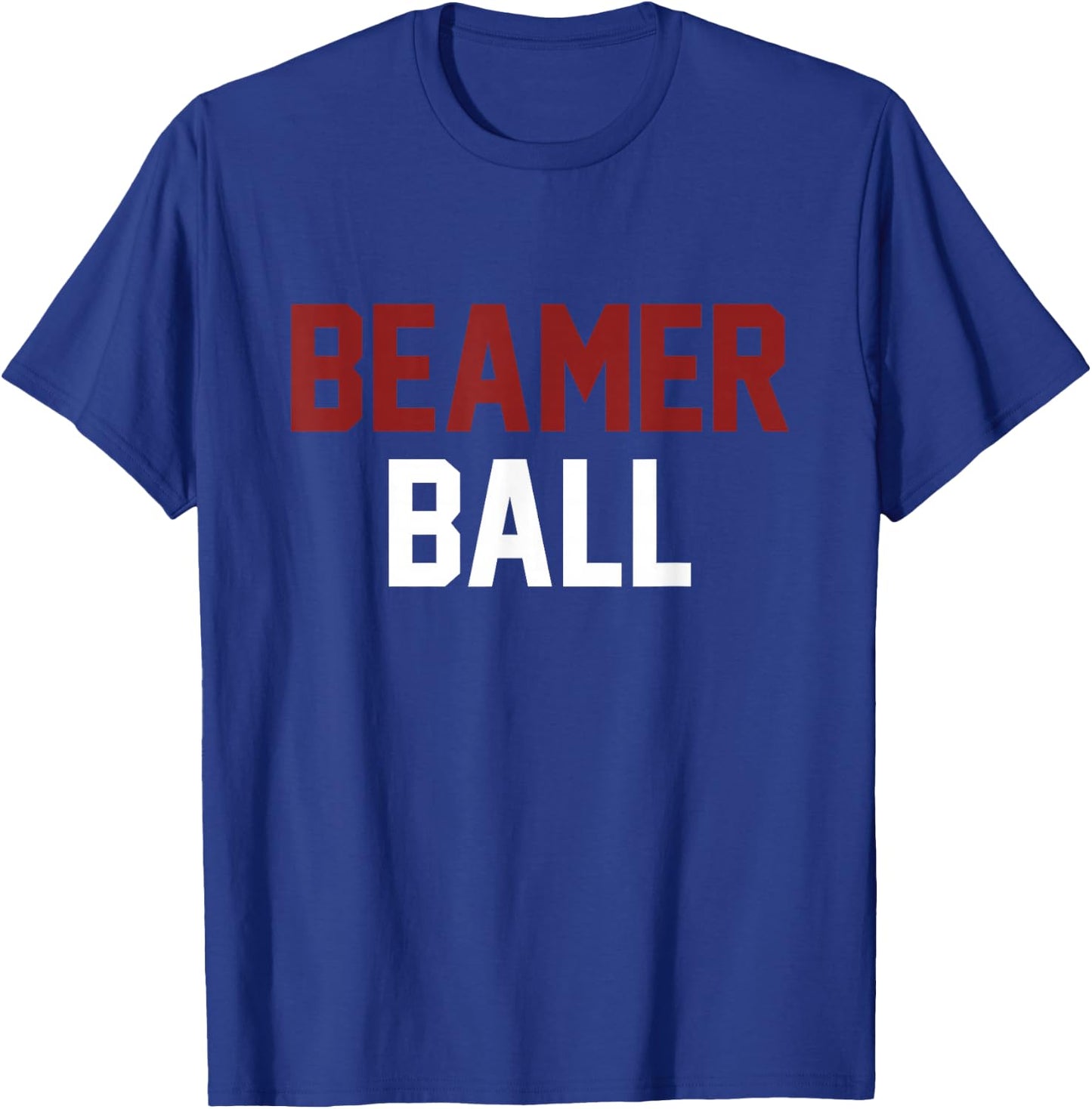 Sarcastic, Beamer Ball T-Shirt - T-Shirt | Royal