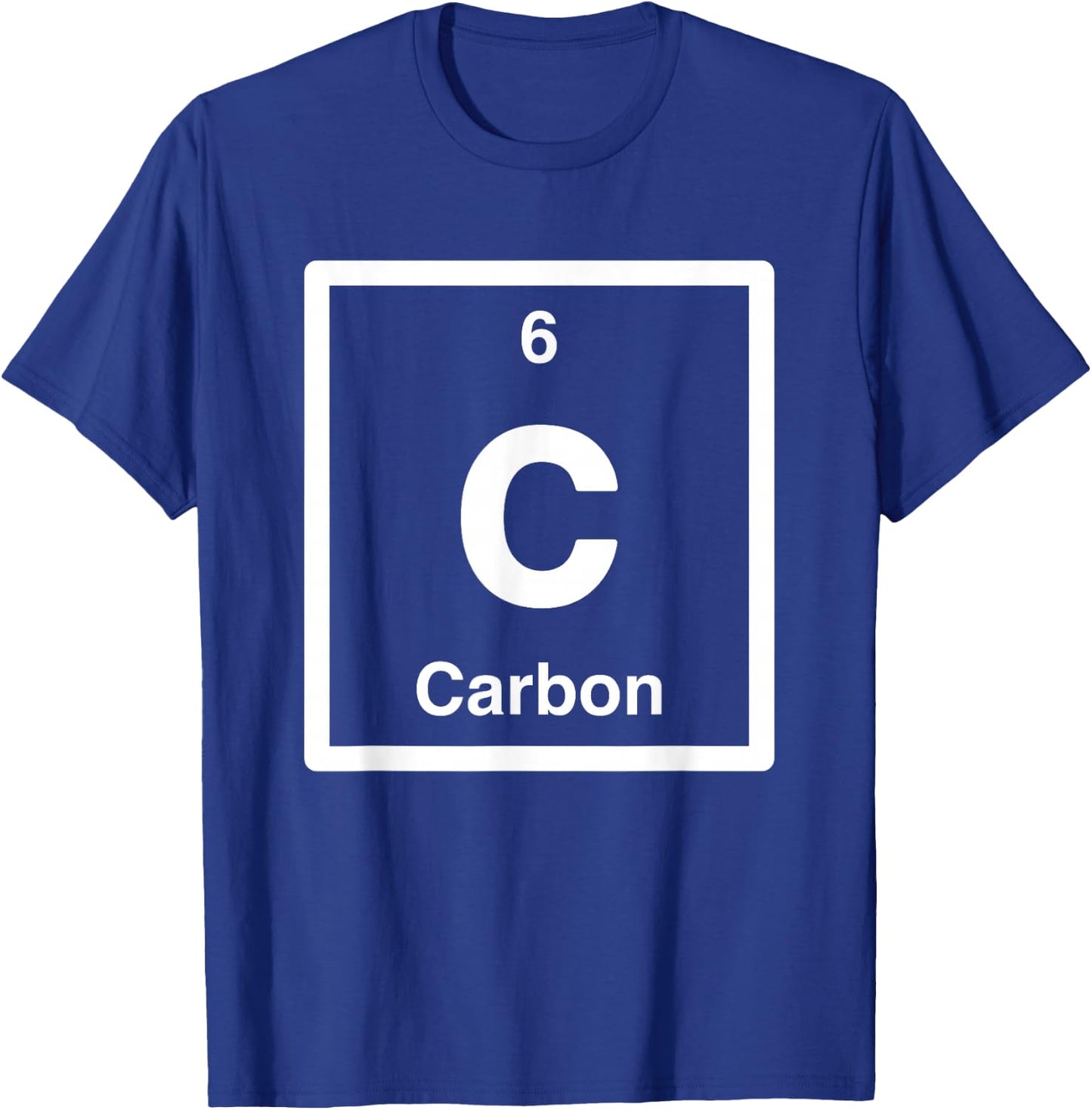Carbon - C Periodic Table of Elements | Science Gifts T-Shirt - T-Shirt | Royal