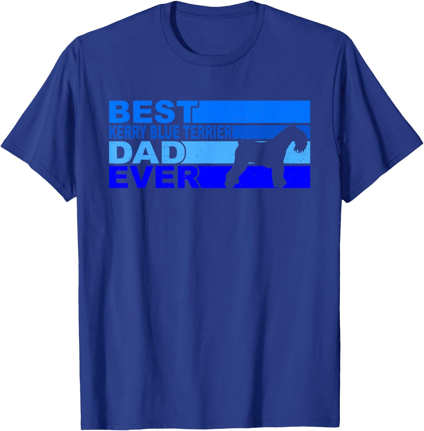 Best Kerry-Blue-Terrier Dad Ever Kerry-Blue-Terrier T-Shirt - T-Shirt | Royal