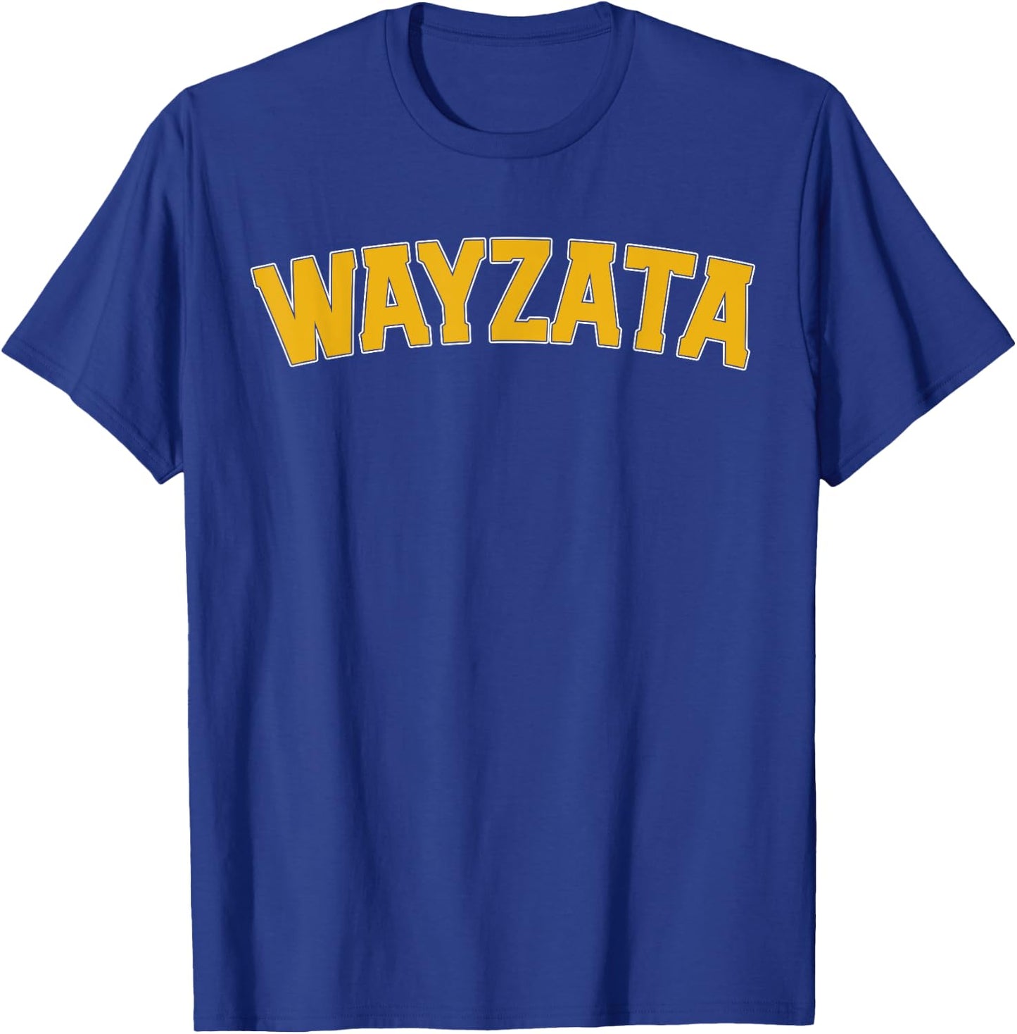 Wayzata Minnesota Blue and Yellow T-Shirt - T-Shirt | Royal