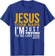 Jesus Took Naps Funny Bible Verse Mark 4:38 Christian T-Shirt - T-Shirt | Royal