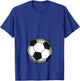 Funny Soccer Player Belly Pregnant Mama T-Shirt - T-Shirt | Royal