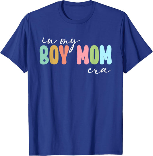 In My Boy Mom Era T-Shirt - T-Shirt | Royal