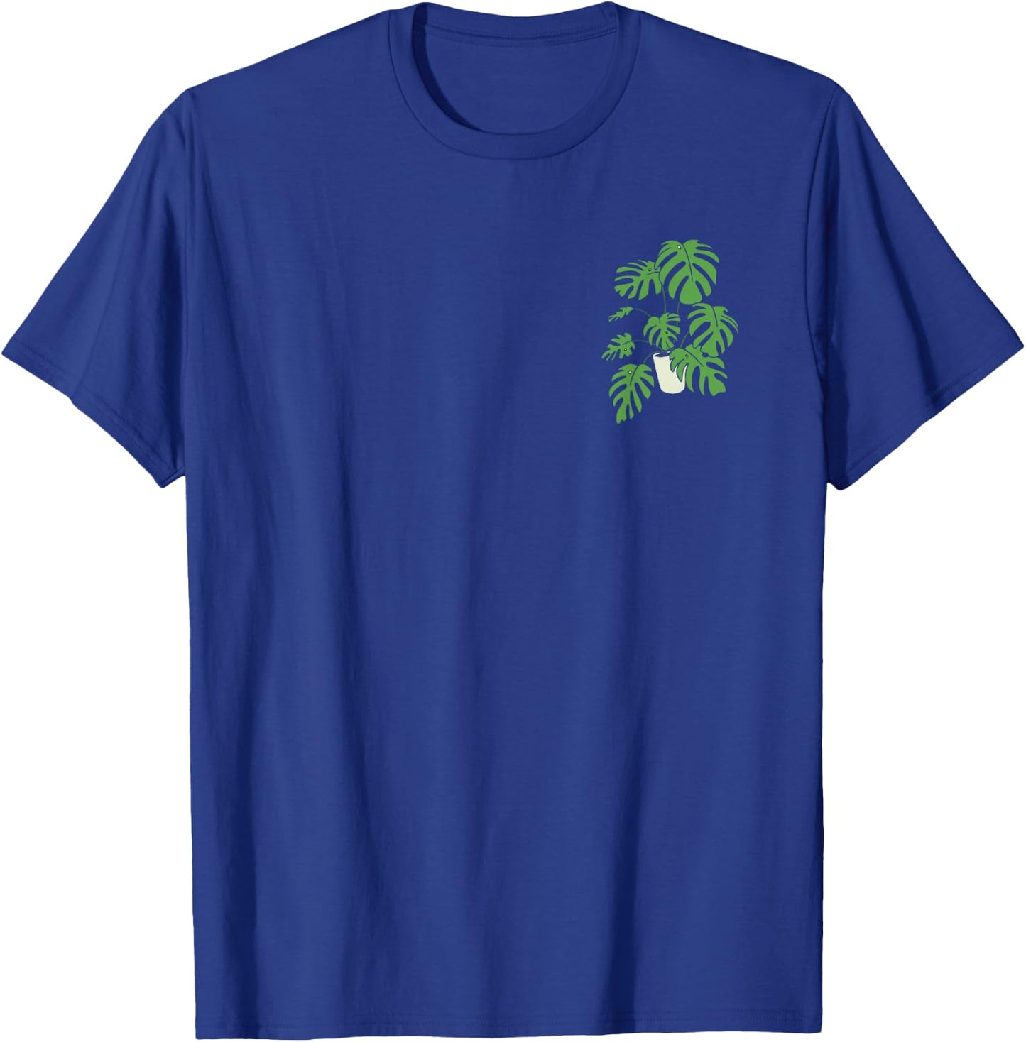 Monstera Deliciosa House Plant Gardener Horticulturist T-Shirt - T-Shirt | Royal