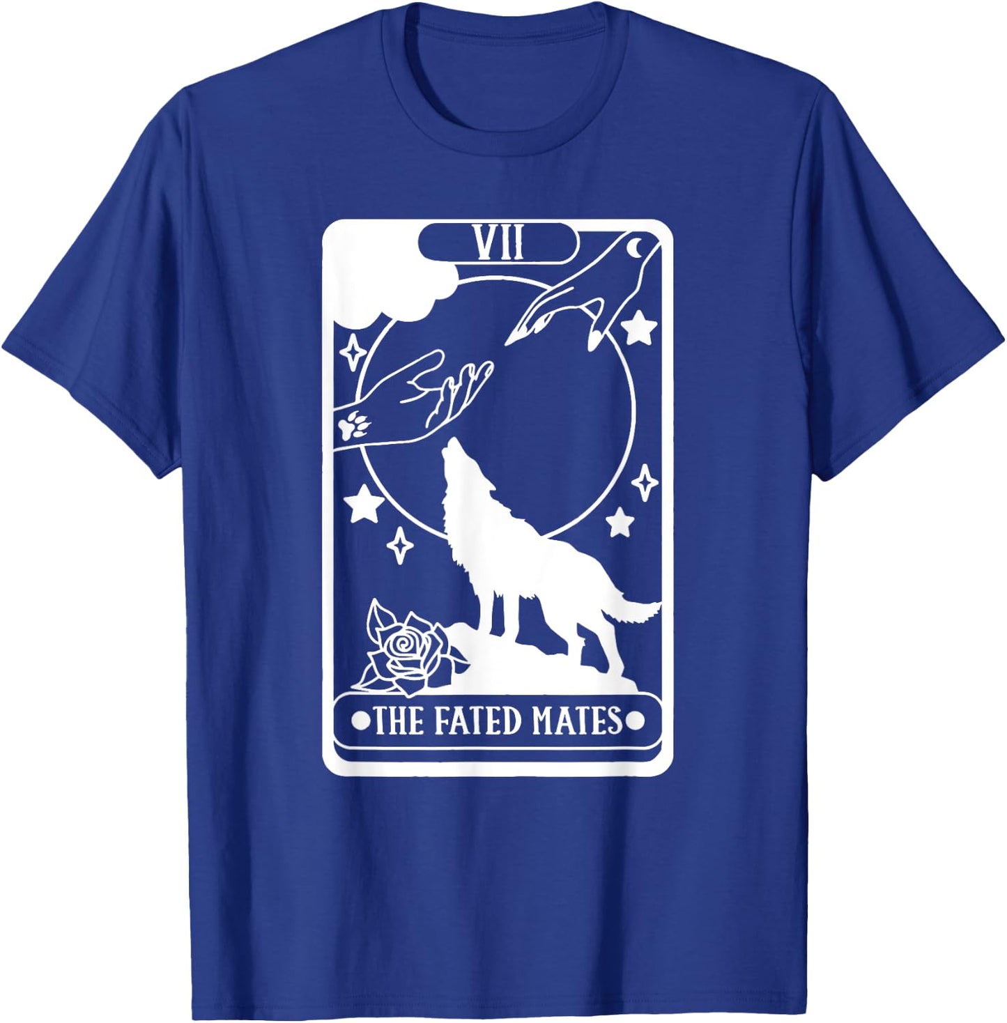 The Fated Mates Tarot Card, Funny Book Lover T-Shirt - T-Shirt | Royal