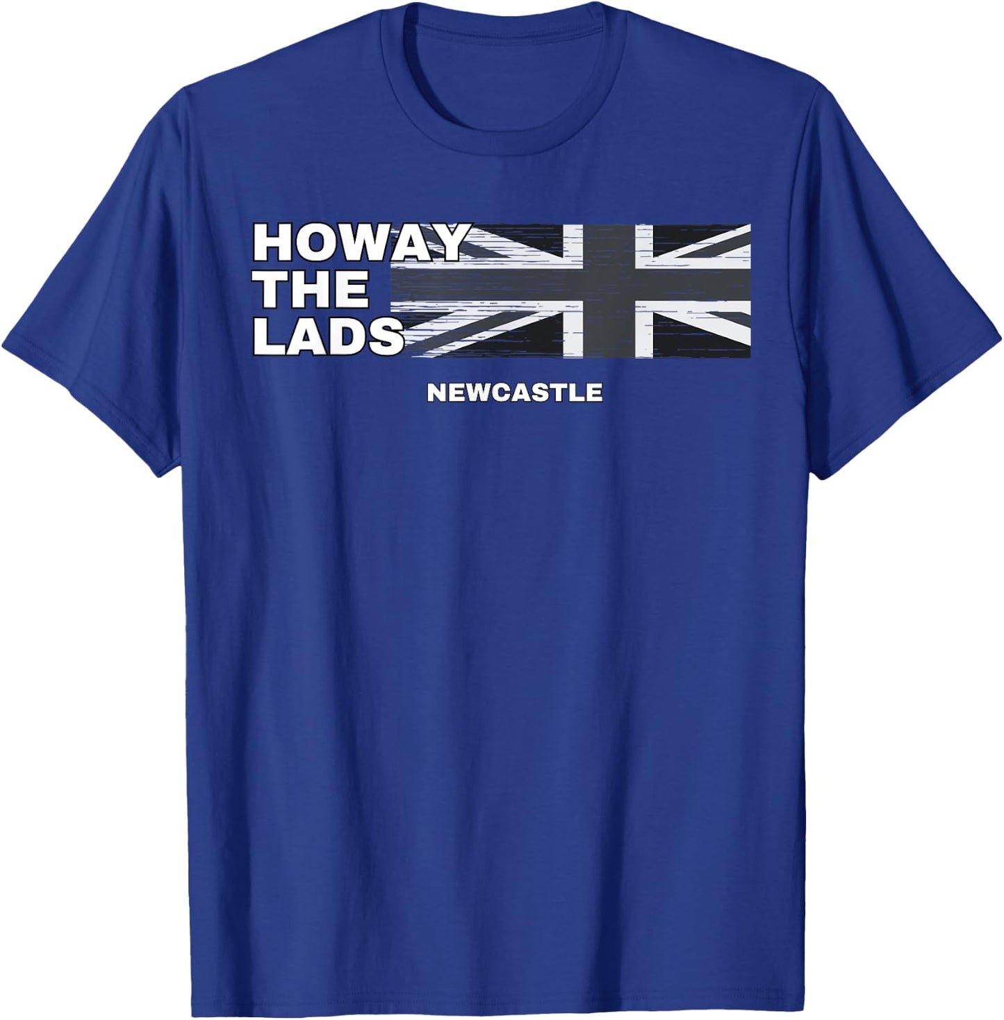 Howay The Lads Newcastle Geordie Fan Football Newcastle T-Shirt - T-Shirt | Royal