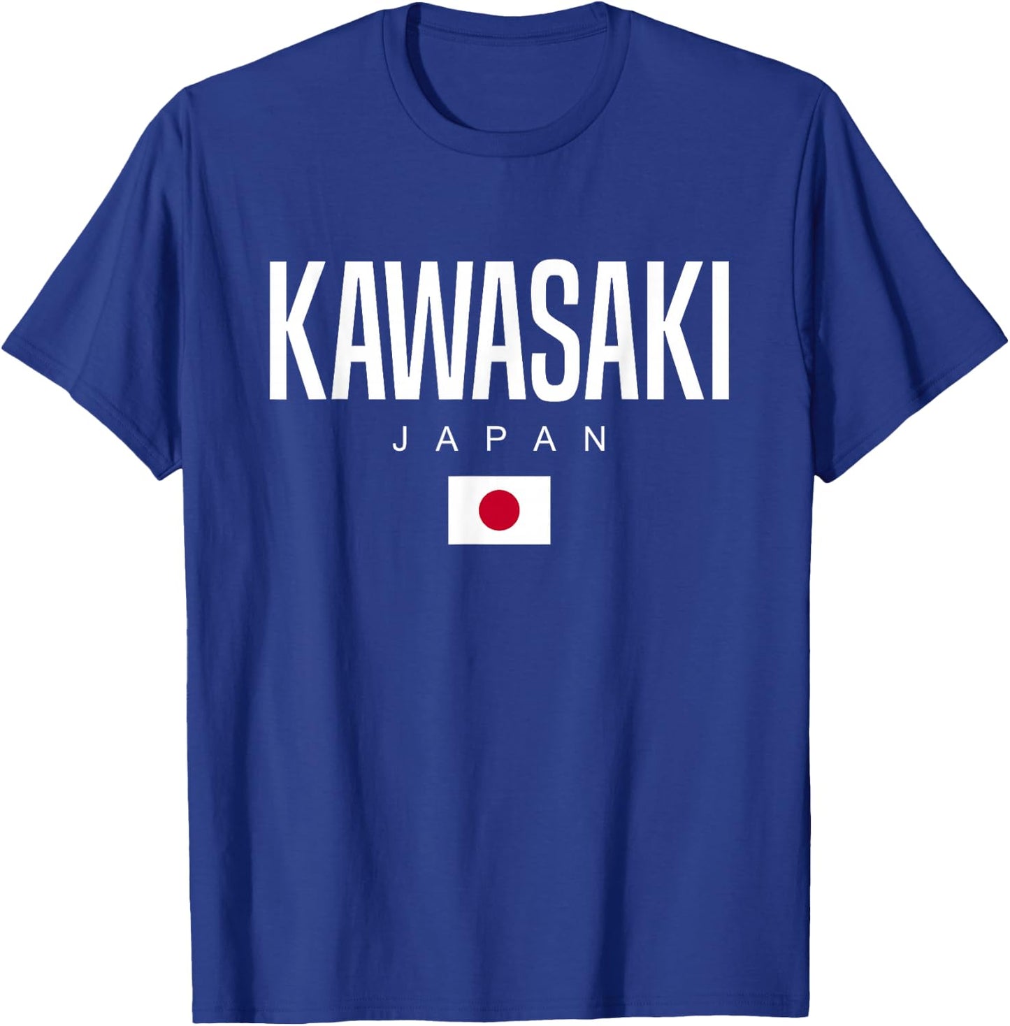 Cities of Japan Kawasaki Japan Black -Kids Cotton 100% Polyester 0% Small Short Sleeve Classic Fit Lightweight, Classic fit, Double-needle sleeve and bottom hem T-Shirt - T-Shirt | Royal