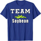 Team Soybean Farmer Funny Soybeans T-Shirt - T-Shirt | Royal