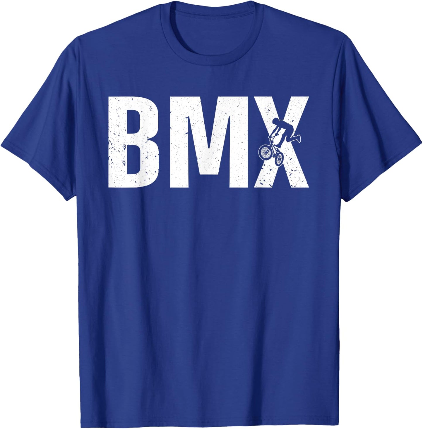 Funny BMX Bike Design Women Youth BMX Biking Lovers T-Shirt - T-Shirt | Royal