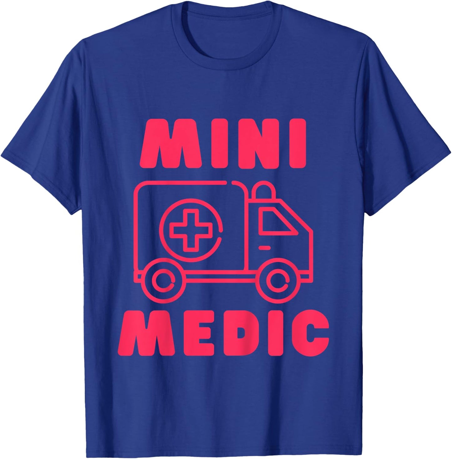 Mini Medic Paramedic Toddler First Responders EMT Kids T-Shirt - T-Shirt | Royal