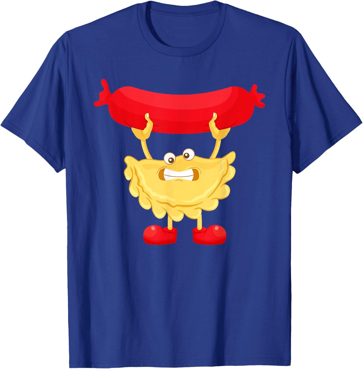 Cute Pierogi Kielbasa Art Women Sausage Polish Food T-Shirt - T-Shirt | Royal