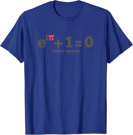 The most beautiful math equation: Euler's Identity T-Shirt - T-Shirt | Royal