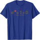 The most beautiful math equation: Euler's Identity T-Shirt - T-Shirt | Royal