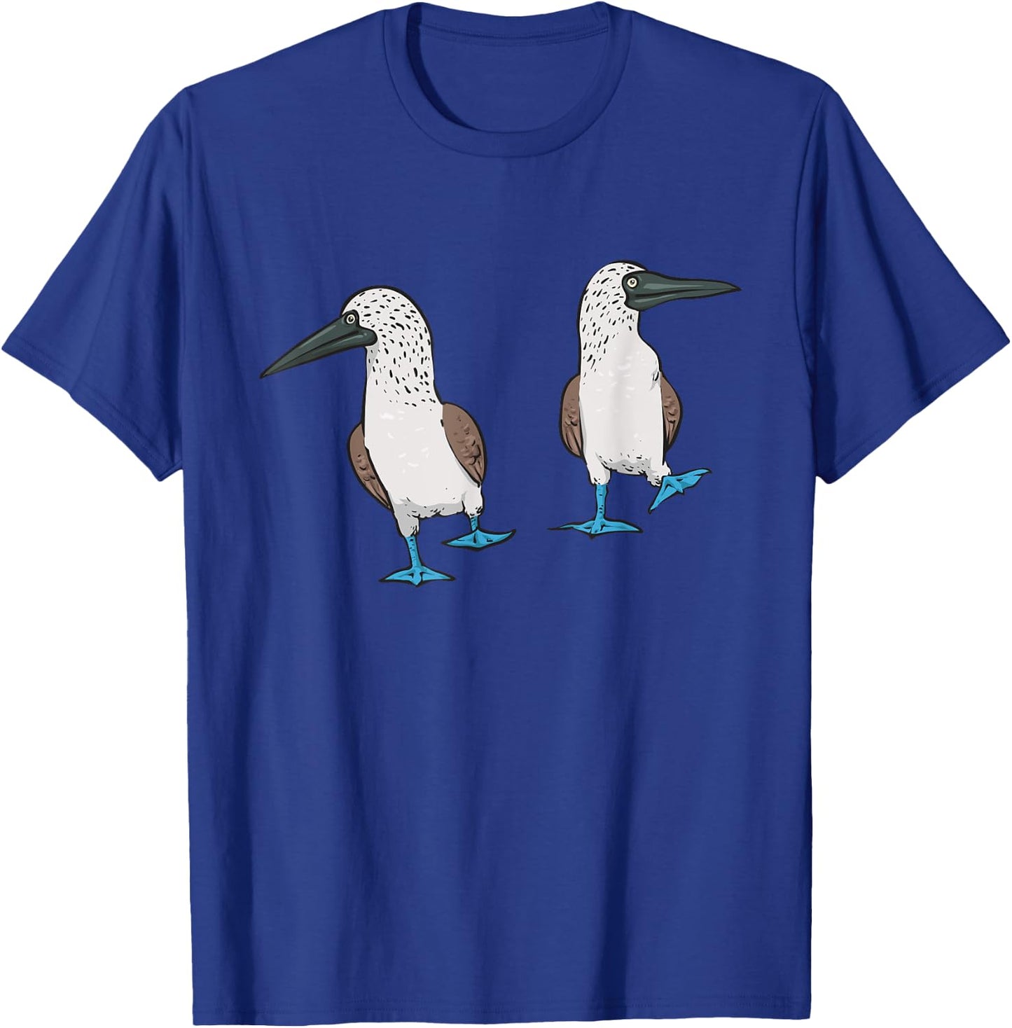 Blue-footed Booby Boobies Seabird T-Shirt - T-Shirt | Royal