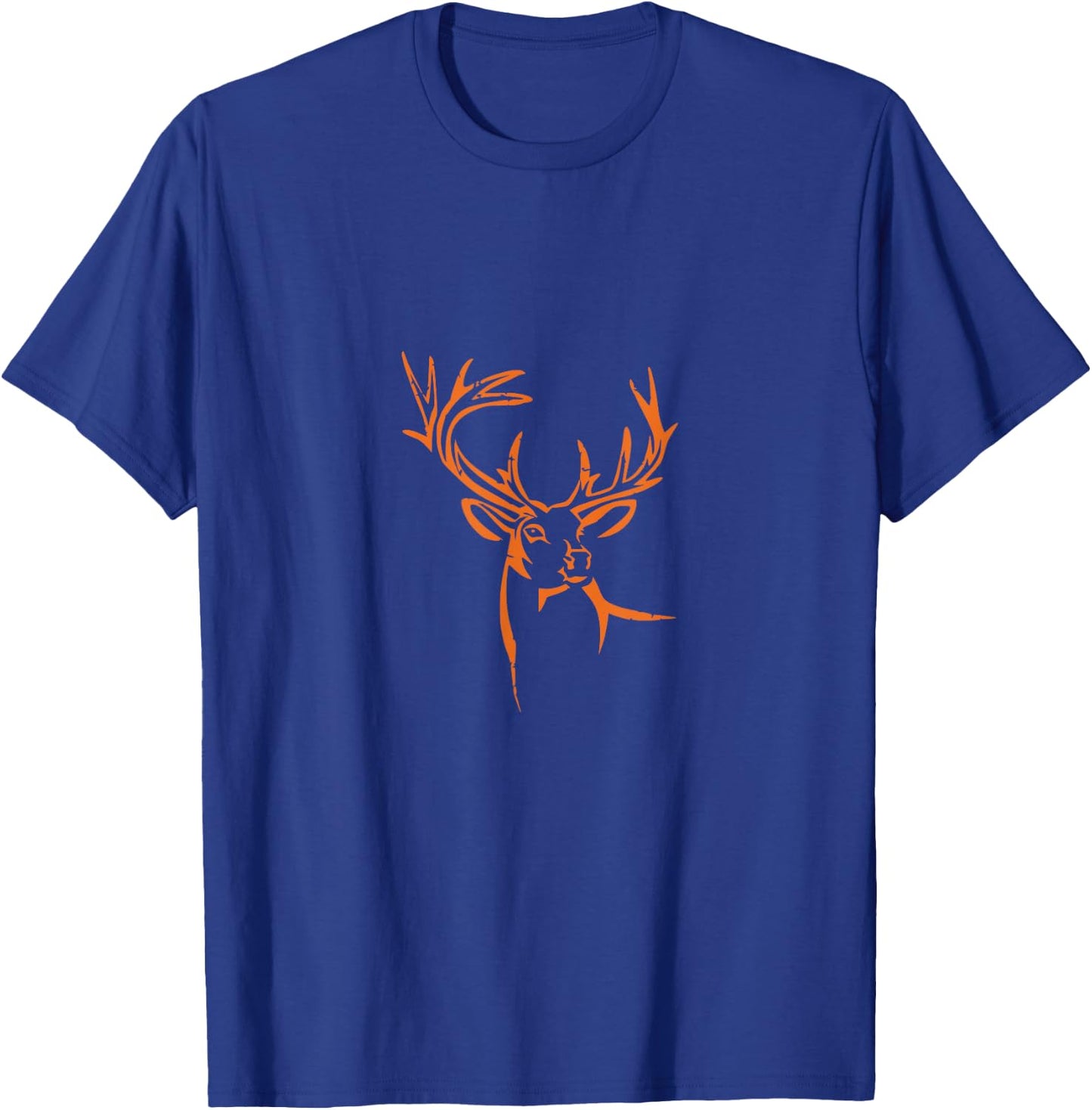 Deer Hunting Big Buck Antlers Deer Horns Hunting T-Shirt - T-Shirt | Royal