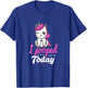 Unicorn Poop This Guy Pooped Today Sorry I Pooped Today T-Shirt - T-Shirt | Royal