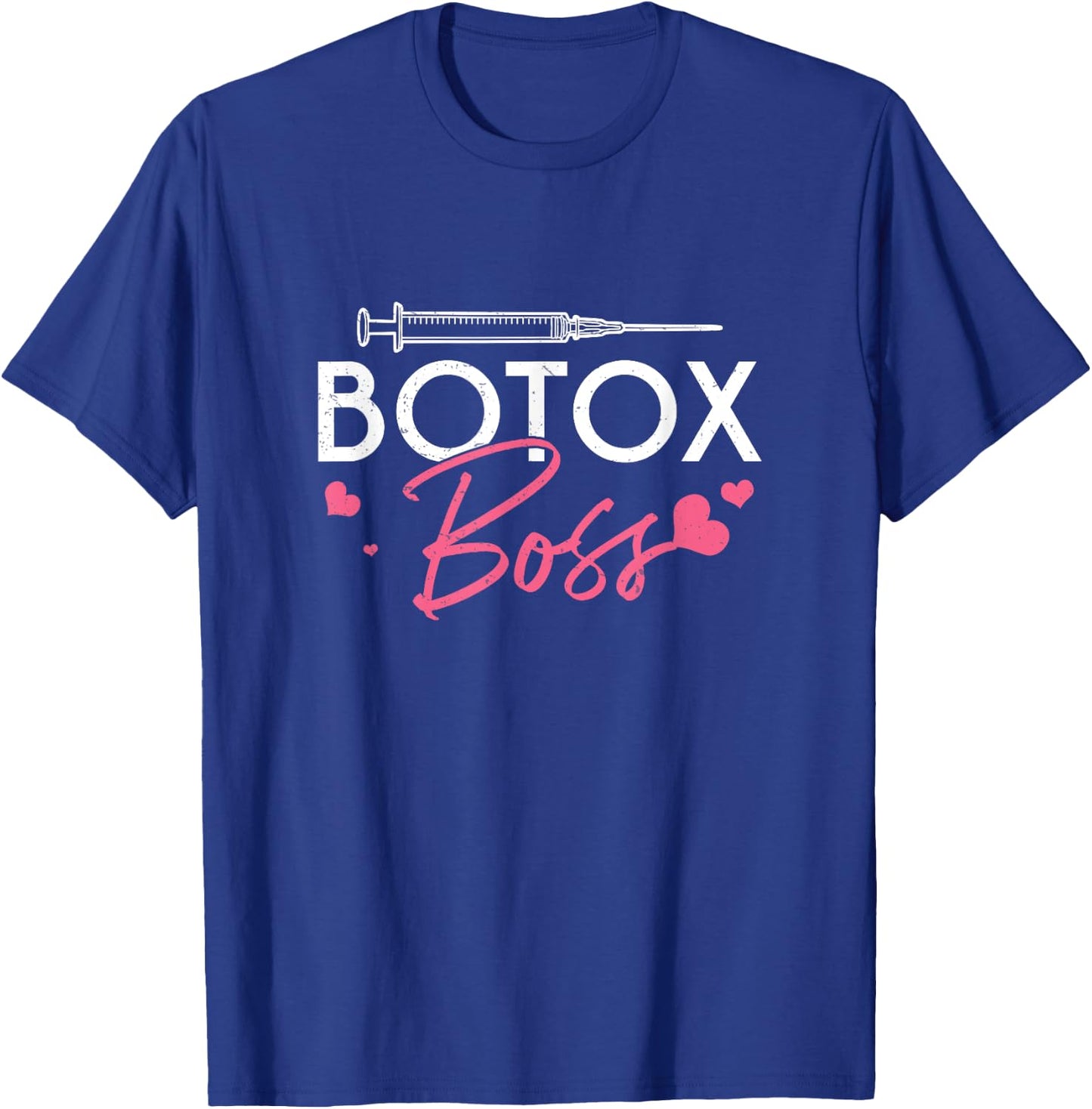 Cool Botox Boss Cosmetic Nurses Plastic Surgeon Aesthetician T-Shirt - T-Shirt | Royal