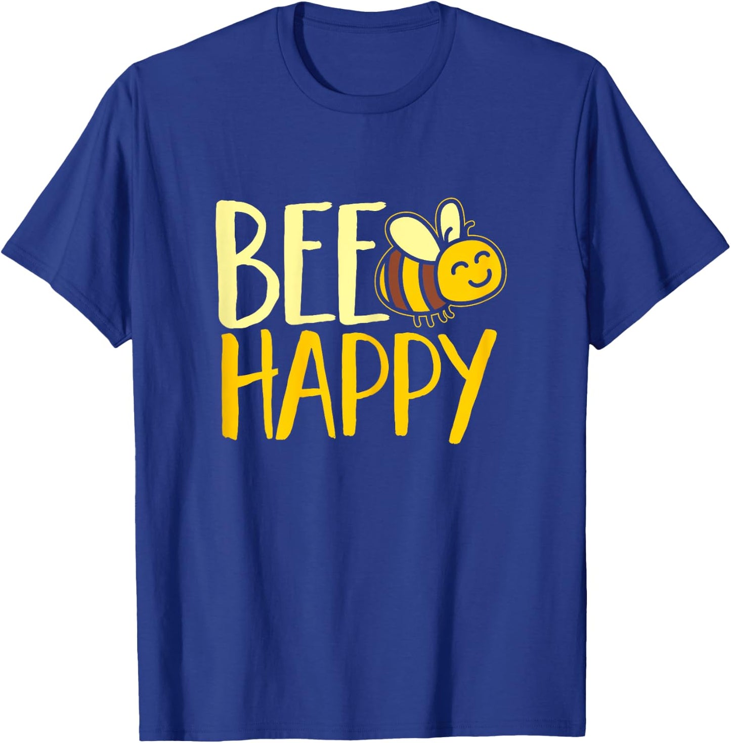 Kids & Women Bumble Bee Cute Bee Happy T-Shirt - T-Shirt | Royal