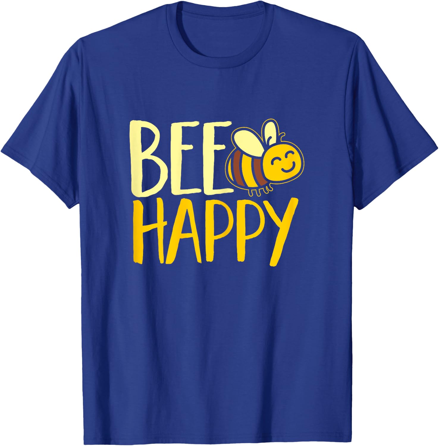 Kids & Women Bumble Bee Cute Bee Happy T-Shirt - T-Shirt | Royal