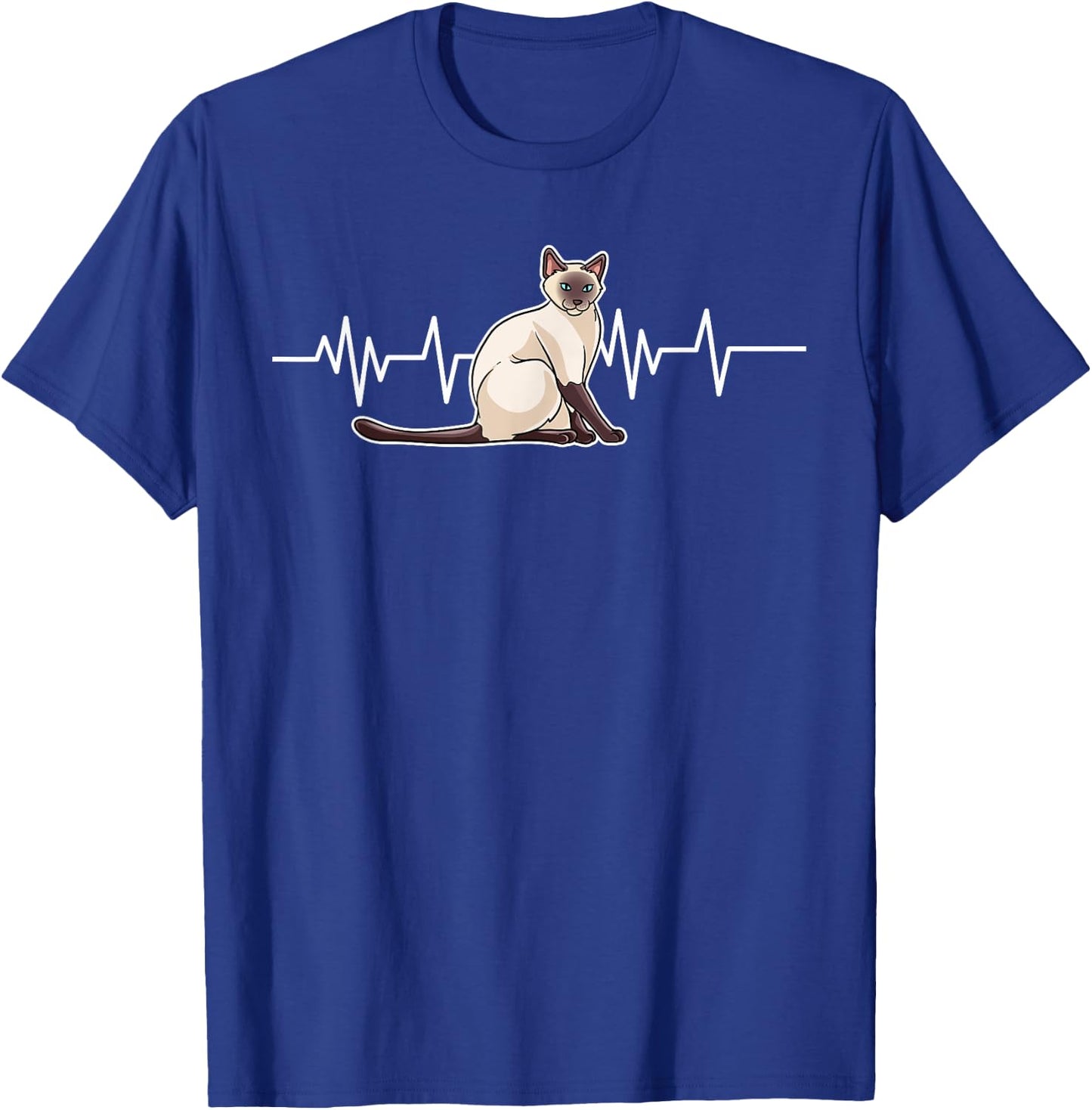 Siamese Cat Gift Men Kids - Love My Siamese Cat T-Shirt - T-Shirt | Royal