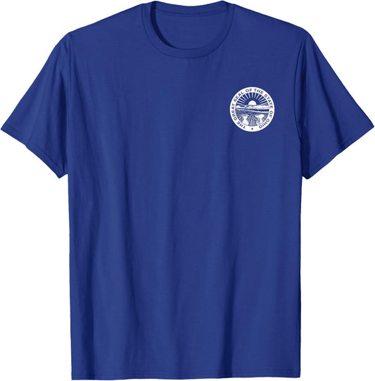 Ohio State Seal Flag T-Shirt - T-Shirt | Royal