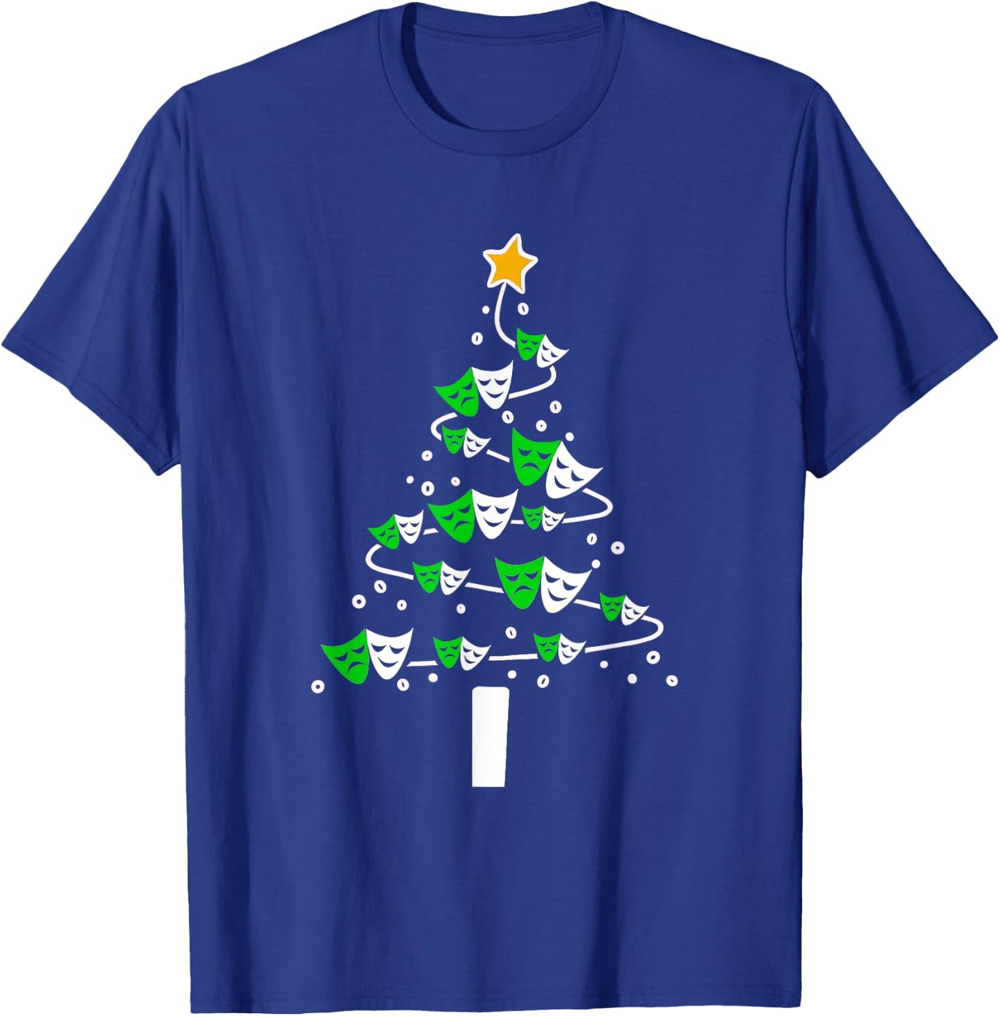 Theatre Gift Men Kids Women Theatre Christmas T-Shirt - T-Shirt | Royal