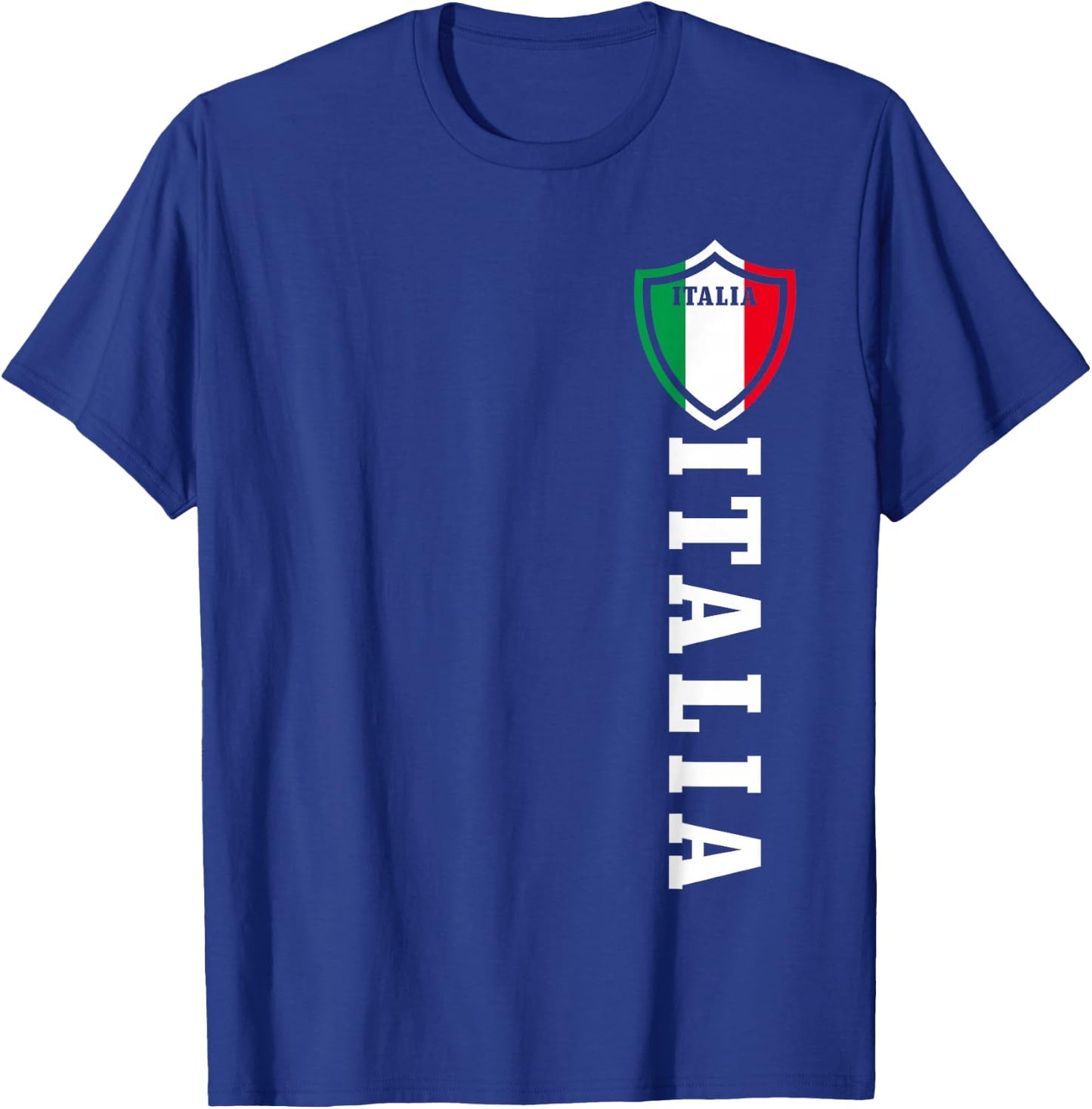Italian Flag Italy Pride T-Shirt - T-Shirt | Royal